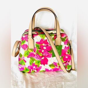 Kate Spade Floral Pink and Green Women's Bag